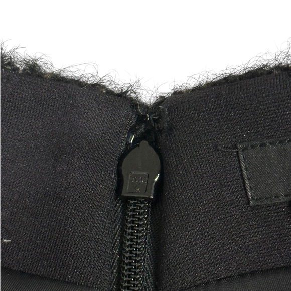 Theory Faralay Black Multi Mini Skirt Sz 8 - Picture 6 of 9